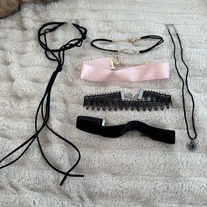 Choker Necklace Set